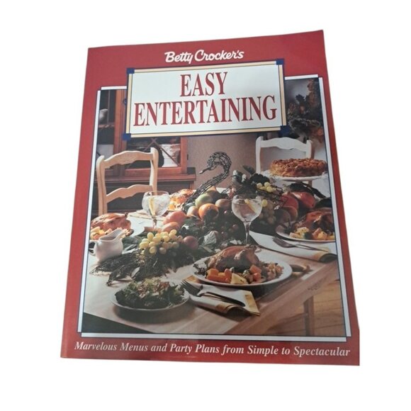 Vtg Lot 2 Betty Crocker Cookbooks Easy Entertaining Appetizers 1989 1992 Party - Picture 4 of 16